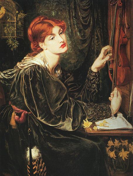 Dante Gabriel Rossetti Veronica Veronese oil painting image